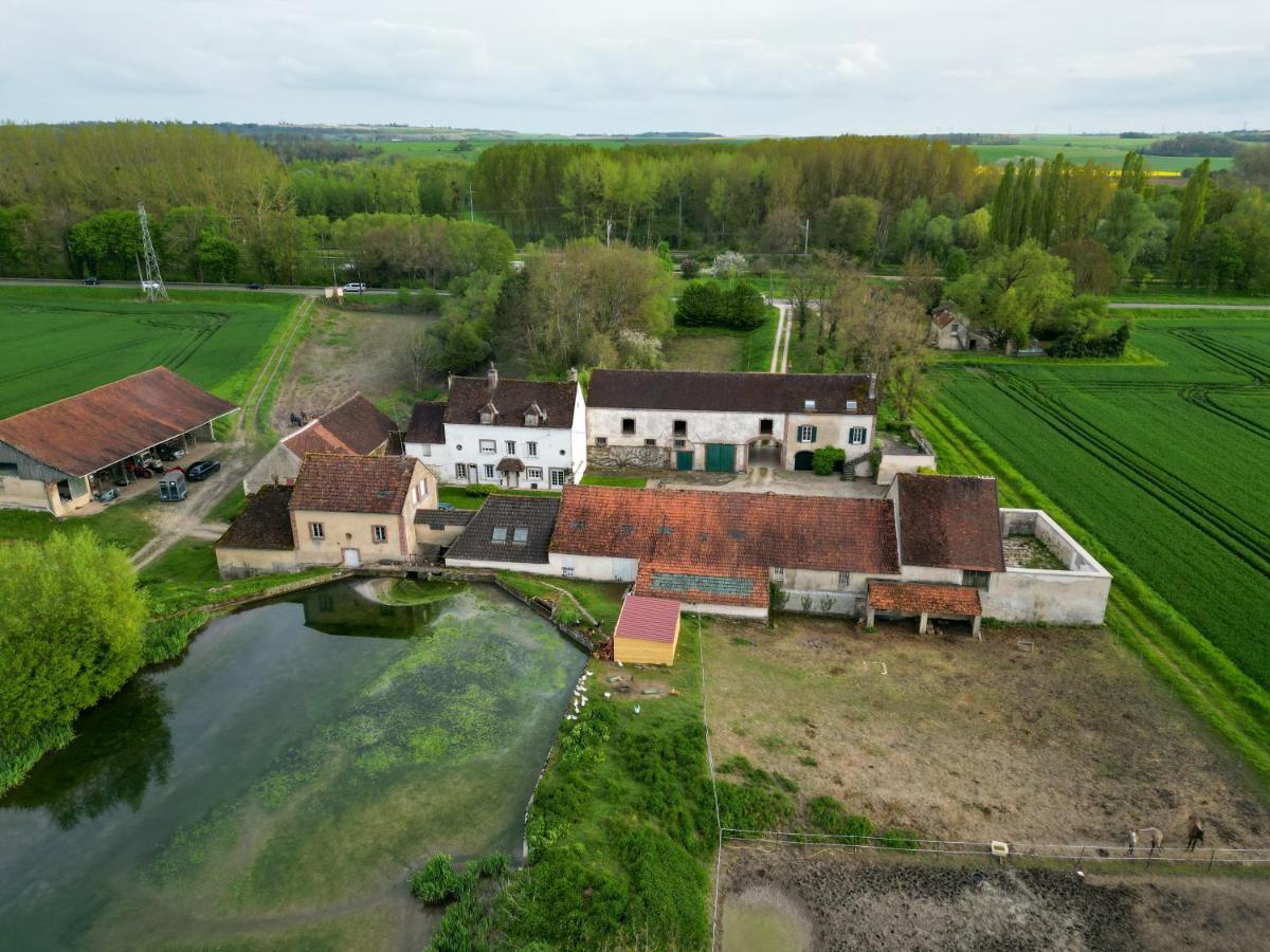 Villa Le Moulin Neuf à Brienon-sur-Armançon Extérieur photo